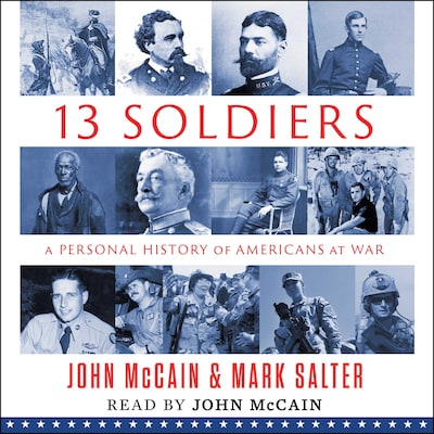 Thirteen Soldiers – omslag til lydbogen af John McCain, Mark Salter
