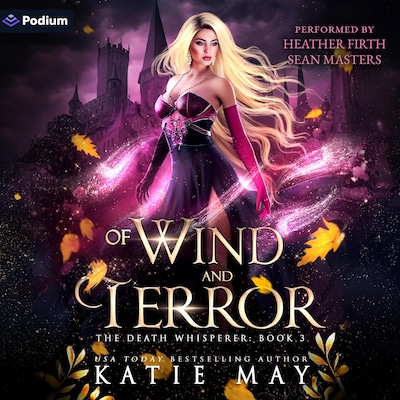 Of Wind and Terror – omslag til lydbogen af Katie May