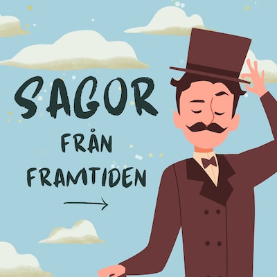 Sagor från framtiden – omslag till ljudboken av Anders Björk