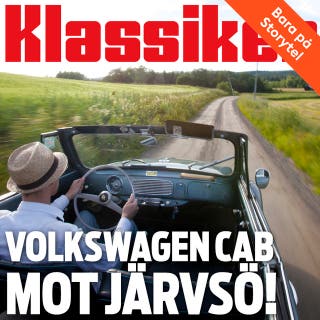 Volkswagen cab mot Järvsö – omslag till ljudboken av Jon Remmers,Klassiker