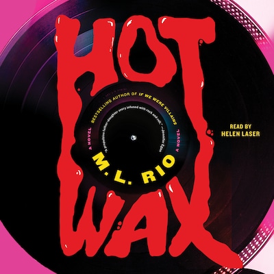 Hot Wax – omslag til lydbogen af M.L. Rio
