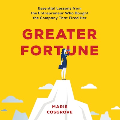 Greater Fortune – omslag til lydbogen af Marie Cosgrove