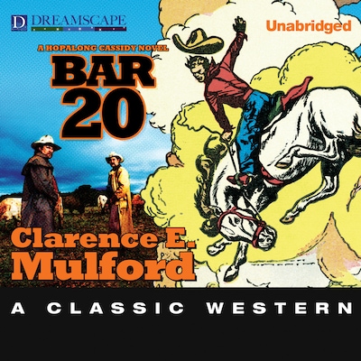 Bar-20 – omslag til lydbogen af Clarence E. Mulford