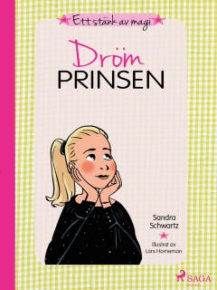 Drömprinsen – omslag till ljudboken av Sandra Schwartz