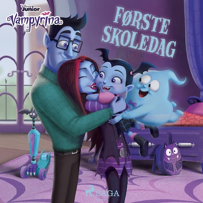Vampyrina - Første skoledag – omslag til lydbogen af Disney