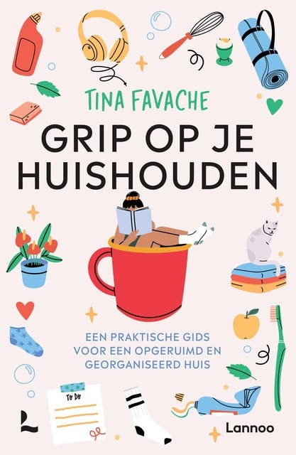 Grip op je huishouden: Een praktische gids voor een opgeruimd en georganiseerd huis – omslag van het luisterboek van Tina Favache
