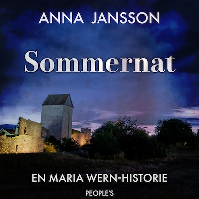 Sommernat – omslag til lydbogen af Anna Jansson