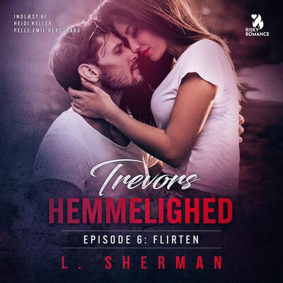 Trevors hemmelighed 6 - Flirten – omslag til lydbogen af L. Sherman