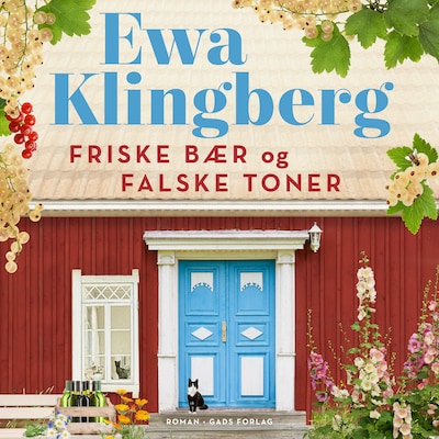 Friske bær og falske toner – omslag til lydbogen af Ewa Klingberg