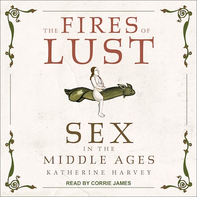 The Fires of Lust – omslag til lydbogen af Katherine Harvey