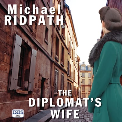 The Diplomat's Wife – omslag til lydbogen af Michael Ridpath