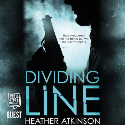 Dividing Line – omslag til lydbogen af Heather Atkinson