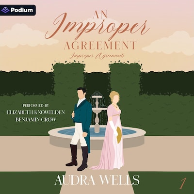 An Improper Agreement – omslag til lydbogen af Audra Wells
