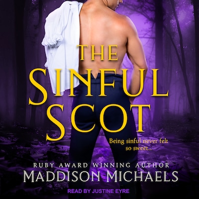 The Sinful Scot – omslag til lydbogen af Maddison Michaels
