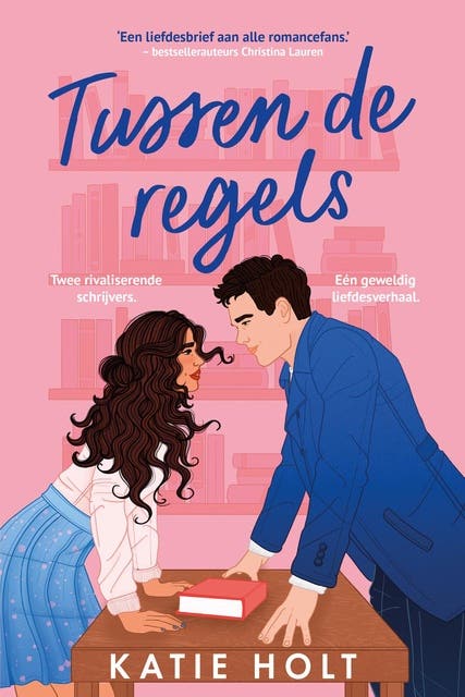 Tussen de regels – omslag van het luisterboek van Katie Holt