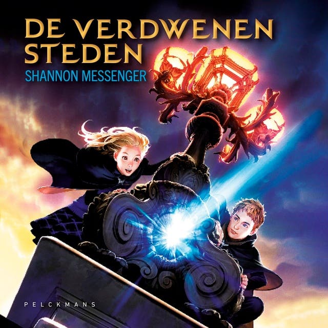 De verdwenen steden – omslag van het luisterboek van Shannon Messenger