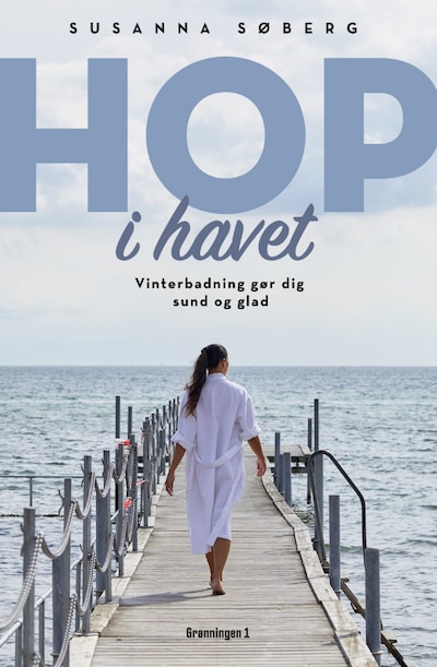 Hop i havet – omslag til lydbogen af Susanna Søberg
