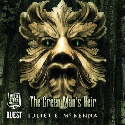 The Green Man's Heir – omslag til lydbogen af Juliet E. McKenna
