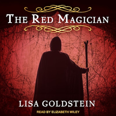 Red Magician – omslag til lydbogen af Lisa Goldstein