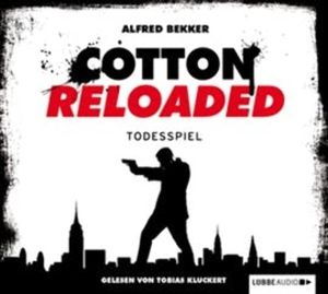 Todesspiel (Cotton Reloaded 9) – okładka audiobooka, autor Alfred Bekker