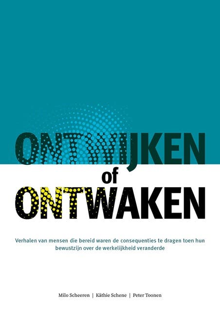 Ontwijken of ontwaken – omslag van het luisterboek van Milo Scheeren