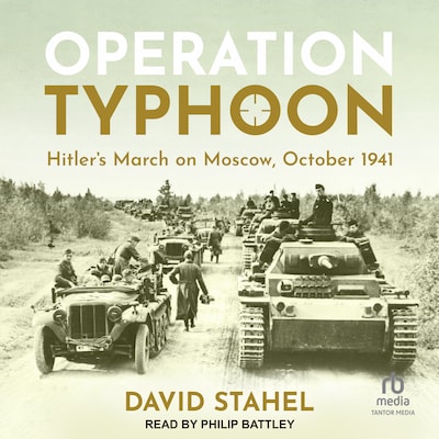 Operation Typhoon – omslag til lydbogen af David Stahel