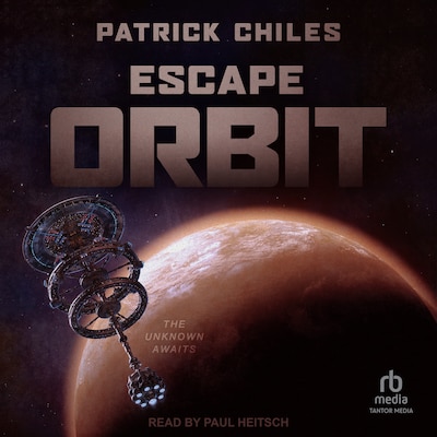 Escape Orbit – omslag til lydbogen af Patrick Chiles