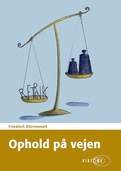 Ophold på vejen – omslag til lydbogen af Friedrich Dürrenmatt