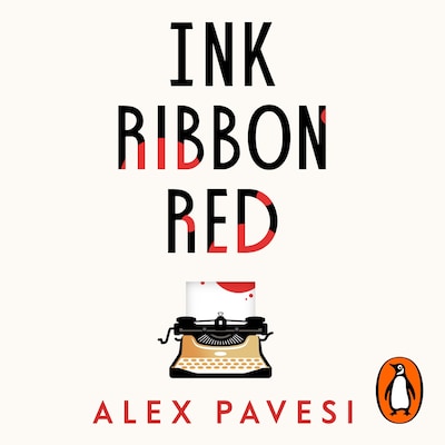 Ink Ribbon Red – omslag til lydbogen af Alex Pavesi