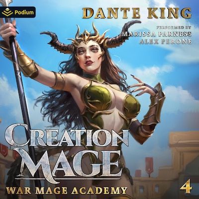 Creation Mage 4 – omslag til lydbogen af Dante King