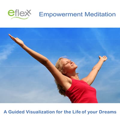 The Eflexx Empowerment Meditation – omslag til lydbogen af Mike Angulo