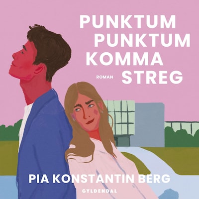 Punktum punktum komma streg – omslag til lydbogen af Pia Konstantin Berg