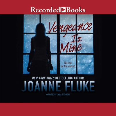 Vengeance Is Mine – omslag til lydbogen af Joanne Fluke