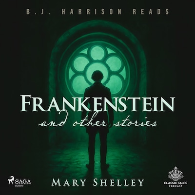 Frankenstein and Other Stories – omslag til lydbogen af Mary Shelley