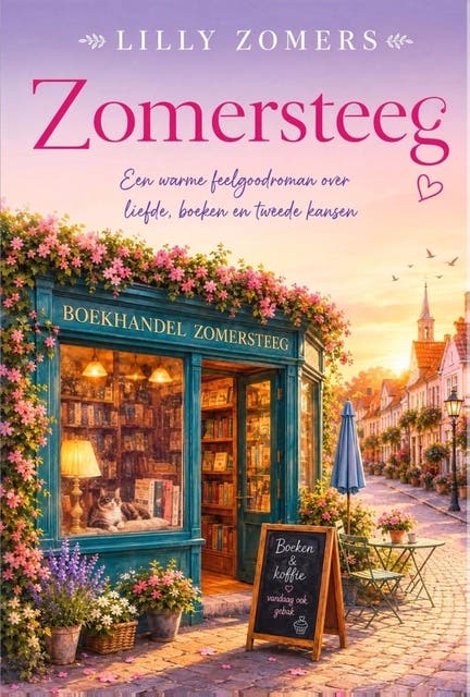 Zomersteeg – omslag van het luisterboek van Lilly Zomers