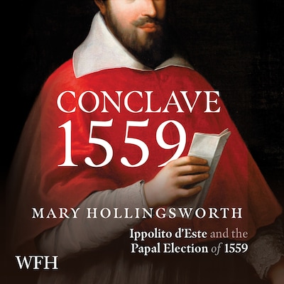 Conclave 1559 – omslag til lydbogen af Mary Hollingsworth