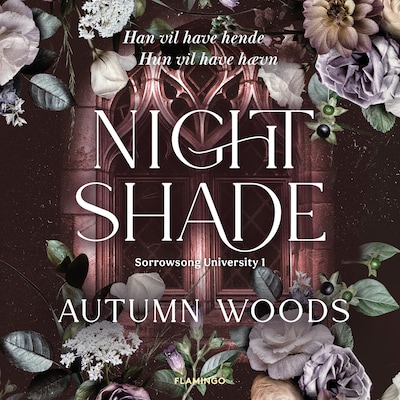 Nightshade – omslag til lydbogen af Autumn Woods