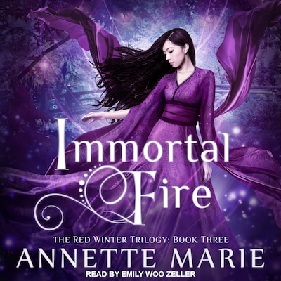 Immortal Fire – omslag til lydbogen af Annette Marie