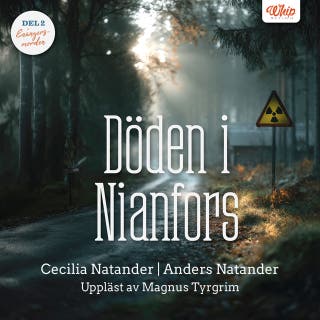 Döden i Nianfors – omslag till ljudboken av Anders Natander,Cecilia Natander