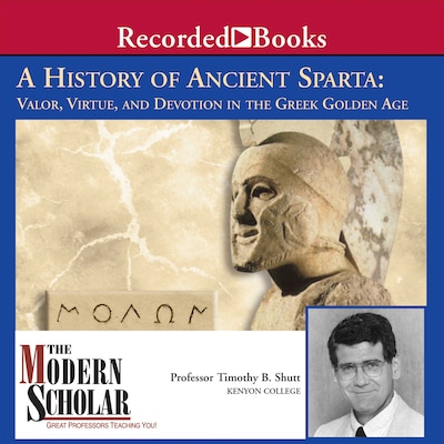 A History of Ancient Sparta – omslag til lydbogen af Timothy B. Shutt