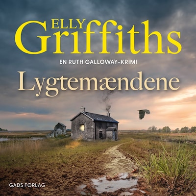 Lygtemændene – omslag til lydbogen af Elly Griffiths