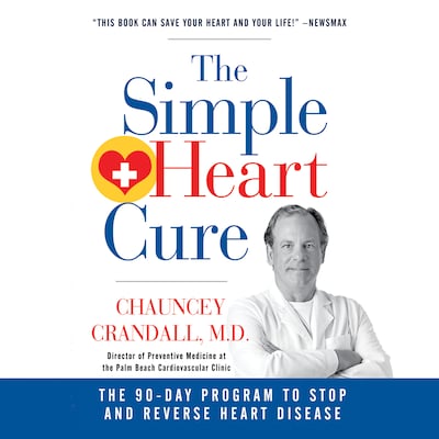 The Simple Heart Cure – omslag til lydbogen af Chauncey W. Crandall