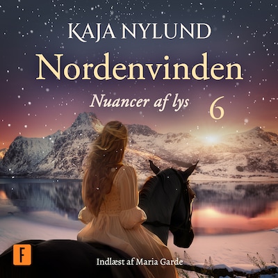 Nuancer af lys – omslag til lydbogen af Kaja Nylund