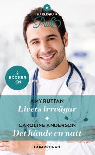Livets irrvägar / Det hände en natt – omslag till ljudboken av Amy Ruttan,Caroline Anderson