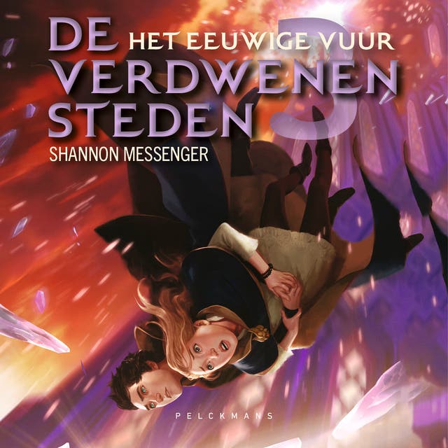 Het eeuwige vuur – omslag van het luisterboek van Shannon Messenger