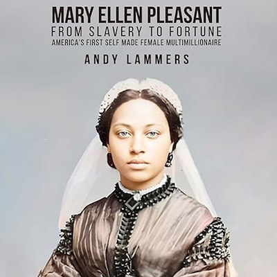 Mary Ellen Pleasant – omslag til lydbogen af Andy Lammers