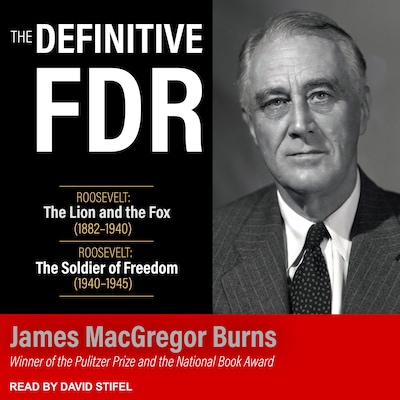 The Definitive FDR – omslag til lydbogen af James MacGregor Burns