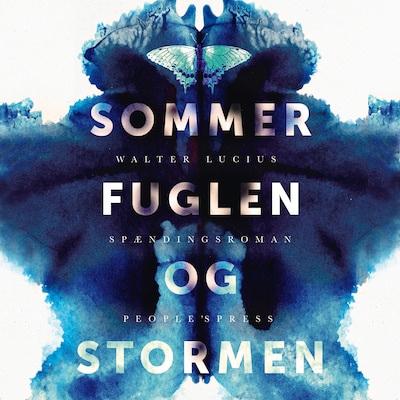 Sommerfuglen og stormen – omslag til lydbogen af Walter Lucius