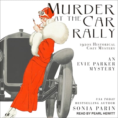 Murder at the Car Rally – omslag til lydbogen af Sonia Parin