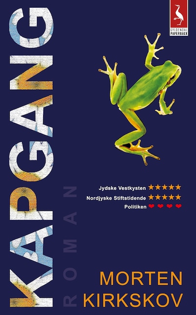 Kapgang – omslag til lydbogen af Morten Kirkskov